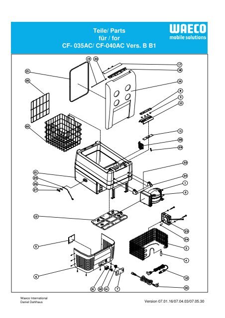 Waeco Spare Parts | Motorceowall.com