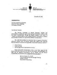 PDF: Letter sent to senate members asking for proof ... - Star Phoenix