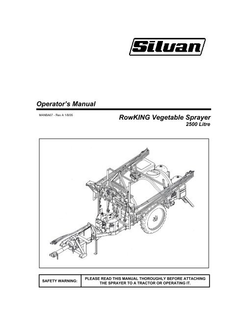 Download Manual - Silvan Australia