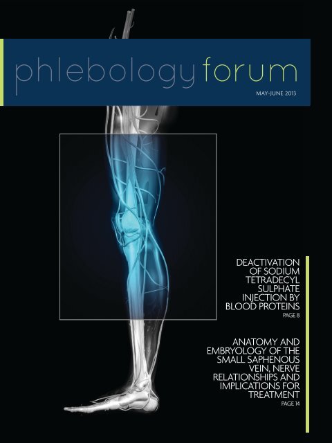 May-June 2013 Issue - American College of Phlebology
