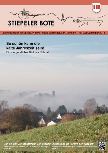 Stiepeler Bote 222 - Dezember 2014