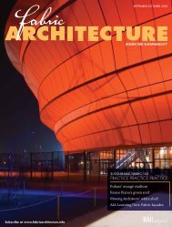 Fabric Architecture - Specialty Fabrics Review