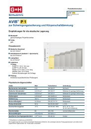 AVIB - G+H Schallschutz