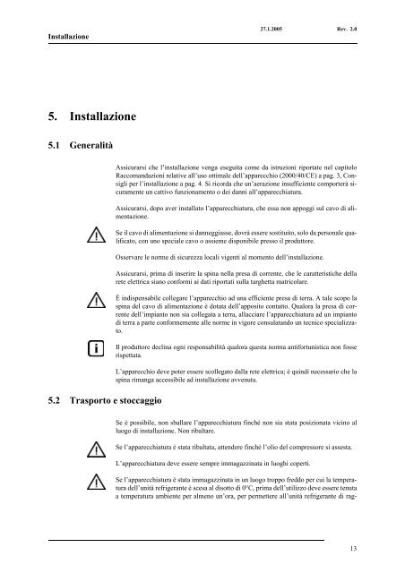 ABBATTITORE DI TEMPERATURA Manuale per l'utente