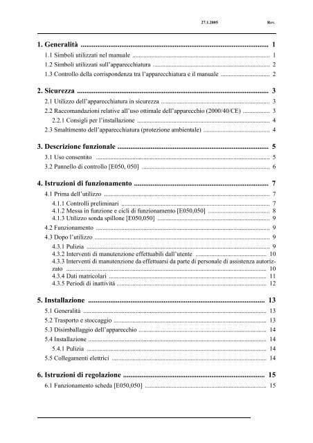 ABBATTITORE DI TEMPERATURA Manuale per l'utente