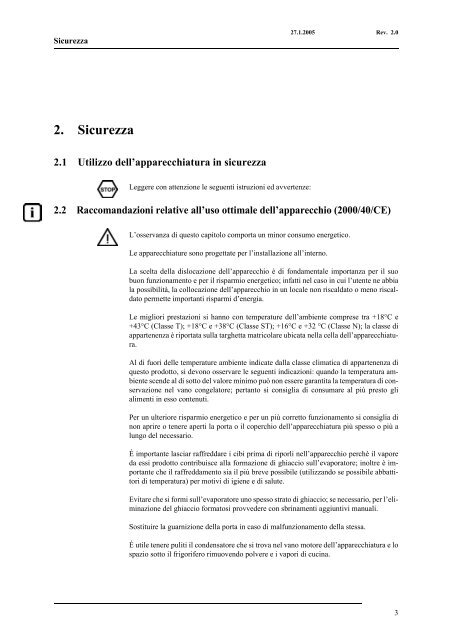 ABBATTITORE DI TEMPERATURA Manuale per l'utente