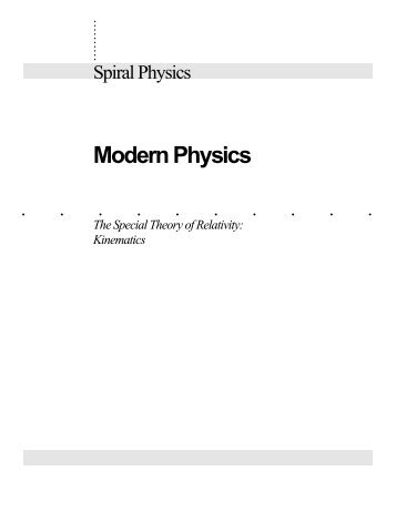 Modern Physics