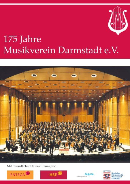 Ein Anbieter – alle Möglichkeiten - Musikverein Darmstadt  eV