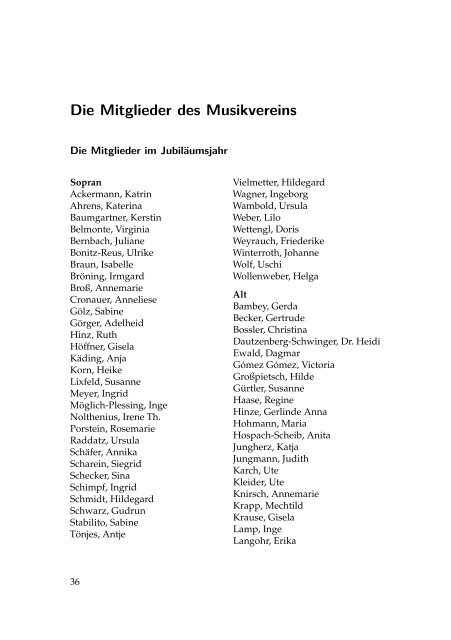 Ein Anbieter – alle Möglichkeiten - Musikverein Darmstadt  eV