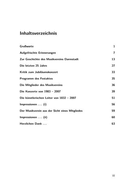 Ein Anbieter – alle Möglichkeiten - Musikverein Darmstadt  eV