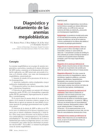 Anemia megaloblastica - Dra. Pilar MartÃ­n Escudero