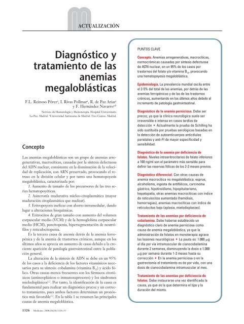 anemia perniciosa buenas pautas diabetes