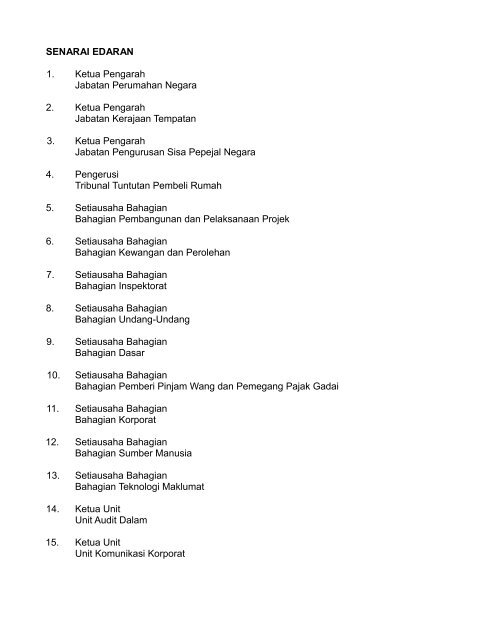 4. Sehubungan itu, kerjas