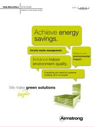 Green Building Brochure - Armstrong