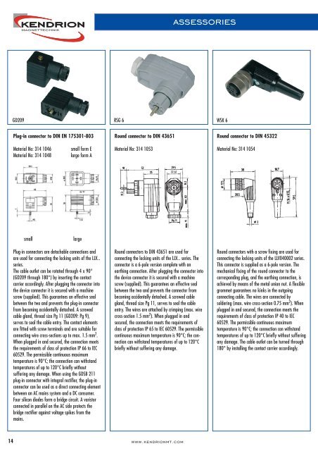 LOCKING LINE catalogue - Kendrion Binder