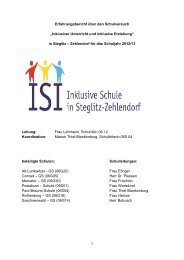 Bericht des Schulversuches Inklusion 2012/2013 - Paul-Braune ...