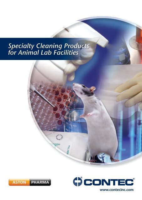 Specialty Cleaning Products for Animal Lab Facilities- Europe - Contec