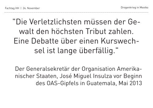 Christian jakob Gewalt und der Krieg gegen Drogen in Mexiko