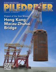 Full Issue - Pile Driving Contractors Association