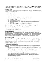 education technology plan overview - Newport Mesa Unified School ...