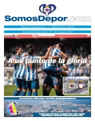 SomosDepor.com A un punto de la gloria