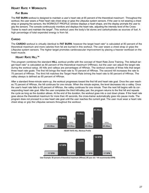 View User Manual - Life Fitness