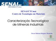 Caracterização tecnológica de minerais industriais