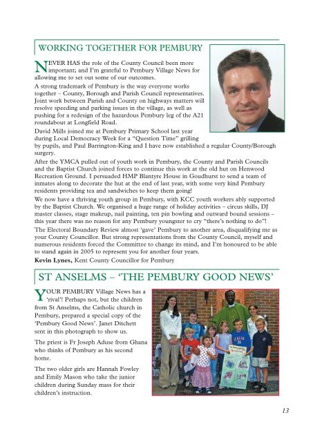 Issue 119 - the Pembury Village Website