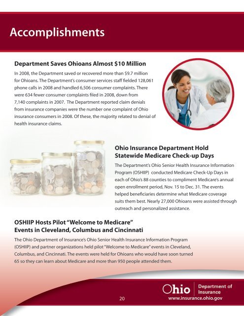 Report Report - Ohio Department of Insurance - State of Ohio