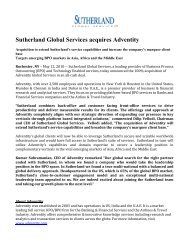 Download PDF - Sutherland Global Services