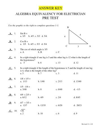 Prentice Hall Mathematics Algebra 1 Chapter 7 Test Answers ...
