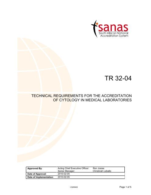 TR 32-04 - Sanas