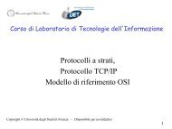 06 - Stratificazione e modelli - lenst - UniversitÃ  degli Studi di Firenze