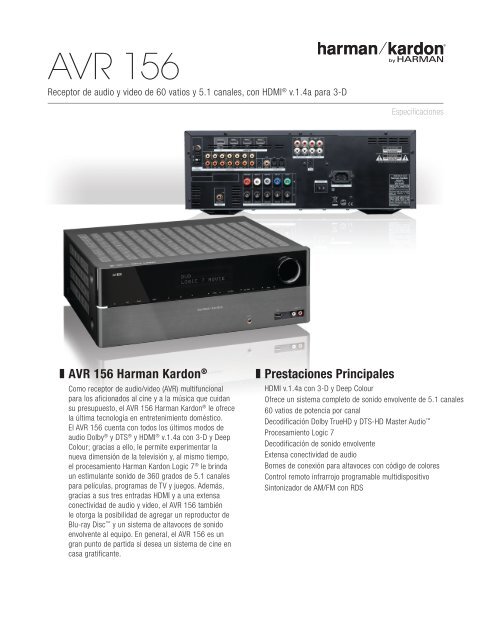 AVR 156 - Harman Kardon