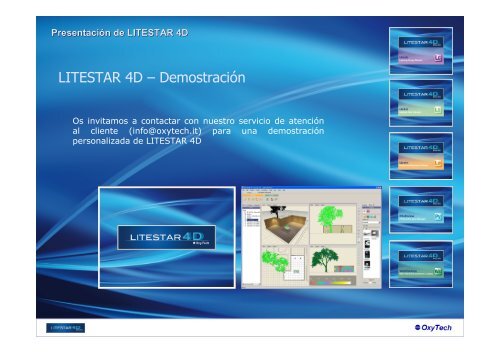 PresentaciÃ³n de LITESTAR 4D - Rv03 280812-SP - Oxytech