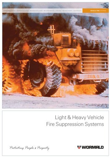 Light & Heavy Vehicle Fire Suppression Systems - Wormald New ...