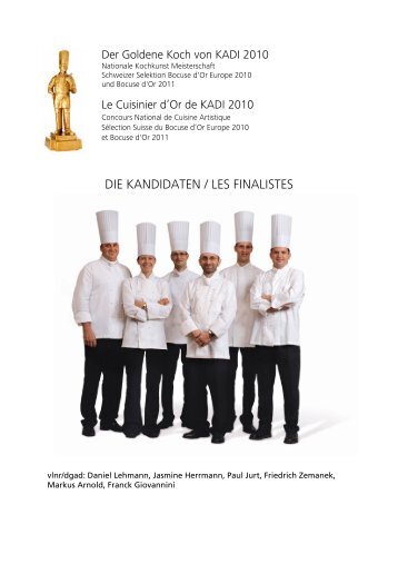 Finalisten - Goldener Koch