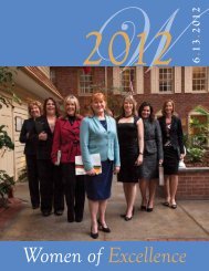 Women of Excellence - Albany Colonie Regional Chamber of ...