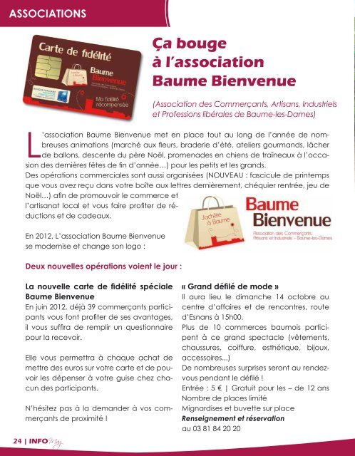 Info Mag n°23 - Baume-les-Dames