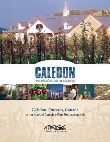 Caledon Food Sector Profile FINAL - Town of Caledon