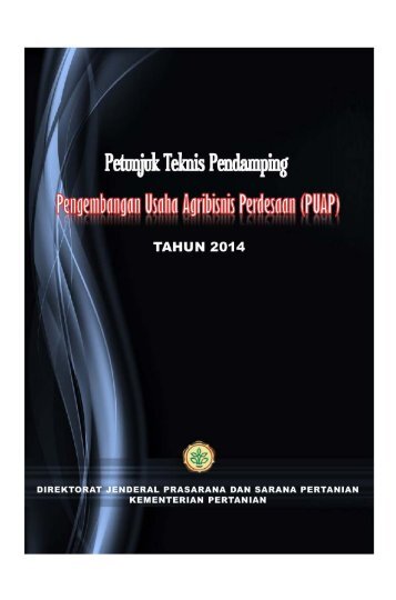 Juknis Pendamping PUAP 2014