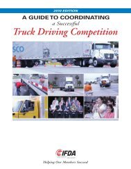 Guide to Coordinating a Successful Truck Driving Competition - IFDA