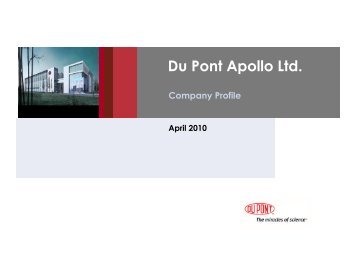 Du Pont Apollo Limited