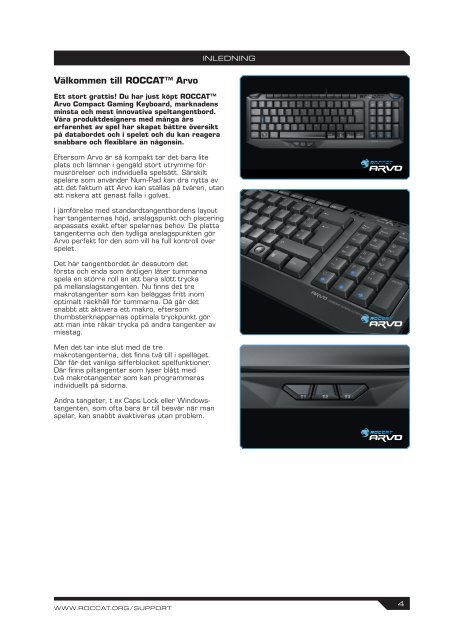 Bruksanvisning - Roccat