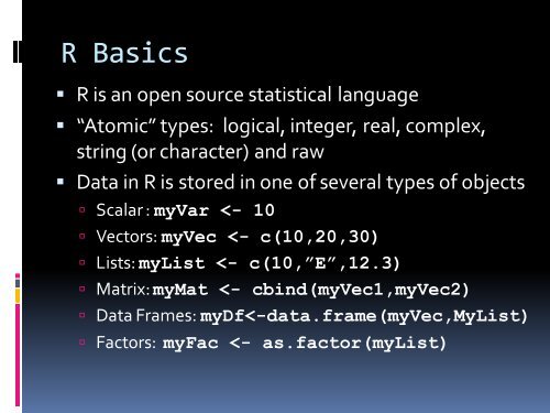 Introduction to R and Kepler QA/QC - LTER Information Management