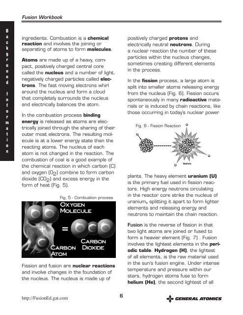 Workbook: Fusion Natures Fundamental Energy Source - General ...