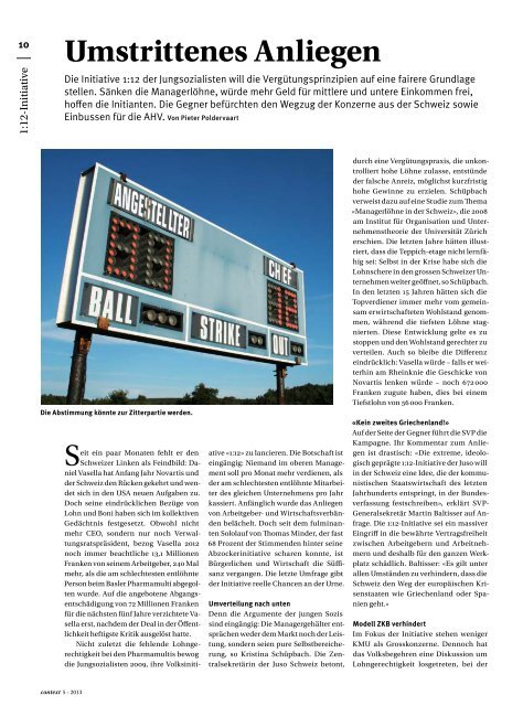 Context Nr. 5 / Mai 2013 - Zeitmanagement (PDF ... - KV Schweiz