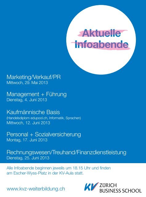 Context Nr. 5 / Mai 2013 - Zeitmanagement (PDF ... - KV Schweiz