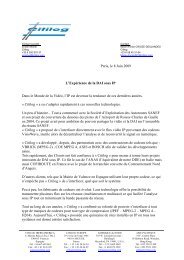 Paris, le 8 Juin 2009 L'ExpÃƒÂ©rience de la DAI sous IP Dans le ... - Citilog