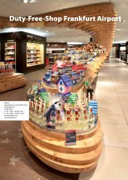 Duty-Free-Shop Frankfurt Airport - Raum & Architektur